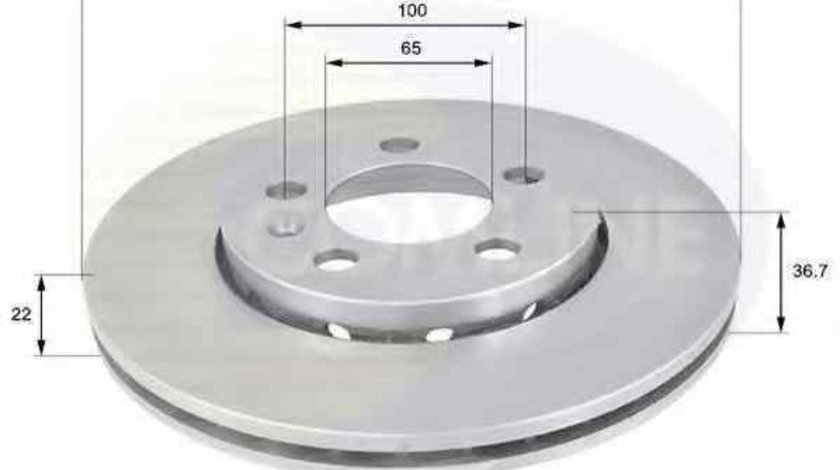 Disc frana SKODA FABIA limuzina 6Y3 COMLINE ADC1407V