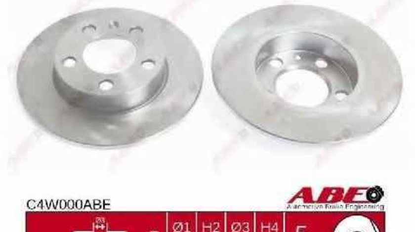 Disc frana SKODA OCTAVIA 1U2 ABE C4W000ABE