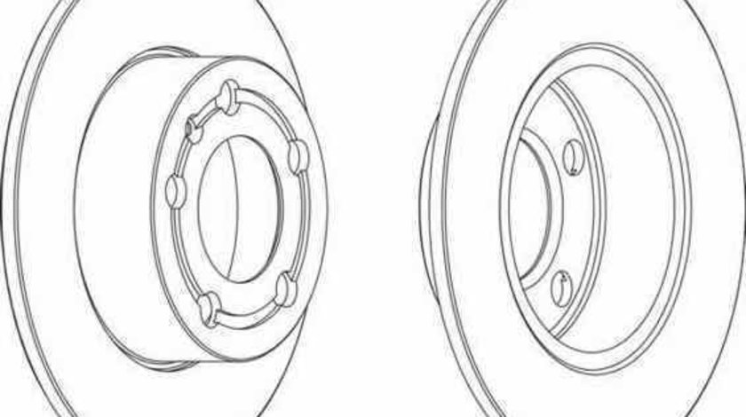 Disc frana SKODA OCTAVIA 1U2 FERODO DDF929