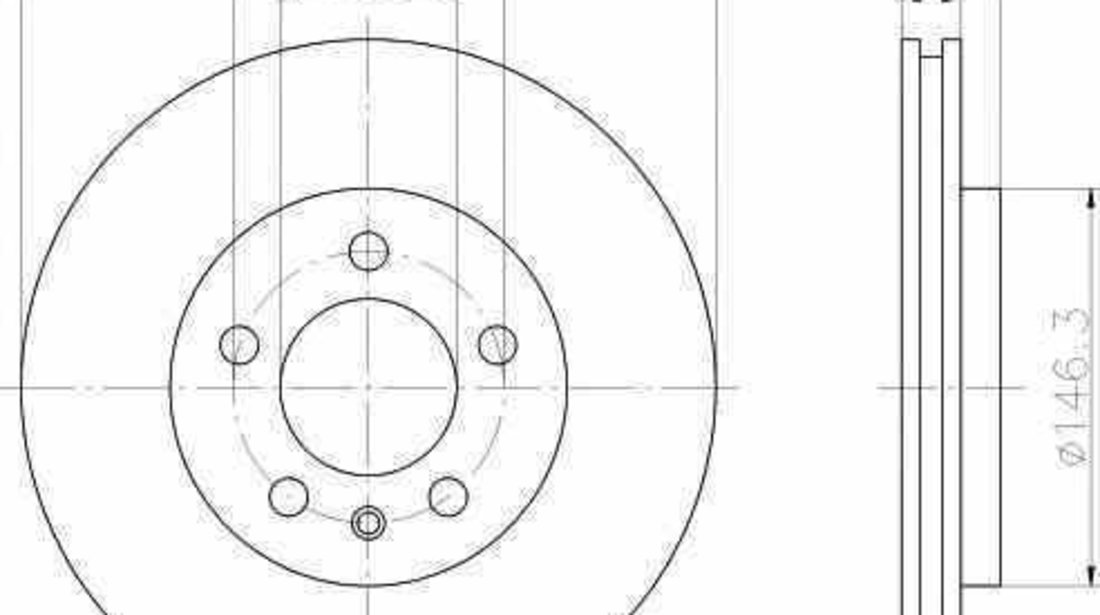 Disc frana SKODA OCTAVIA 1U2 TEXTAR 92082203