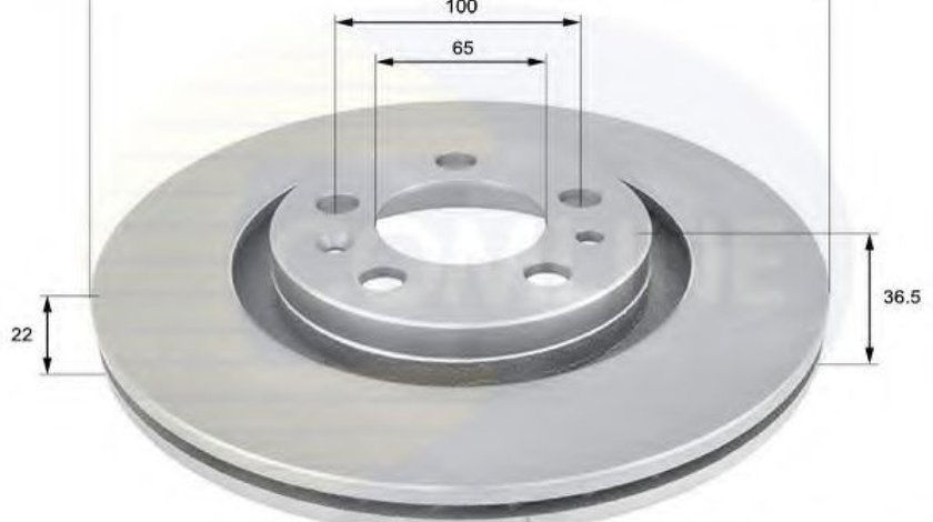 Disc frana SKODA OCTAVIA I (1U2) (1996 - 2010) COMLINE ADC1408V piesa NOUA