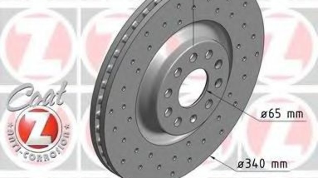 Disc frana SKODA OCTAVIA III Combi (5E5) (2012 - 2016) ZIMMERMANN 600.3243.52 piesa NOUA