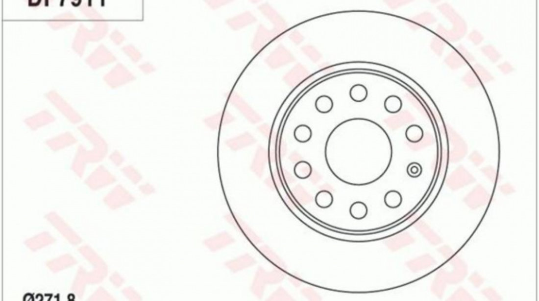 Disc frana Skoda SKODA OCTAVIA Combi (1Z5) 2004-2013 #2 08B41310