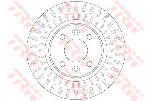 Disc frana SMART FORFOUR Hatchback (453) (2014 - 2016) TRW DF6534 piesa NOUA