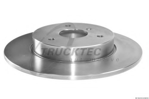 Disc frana SMART FORTWO Cabrio (450) (2004 - 2007) TRUCKTEC AUTOMOTIVE 02.35.257 piesa NOUA