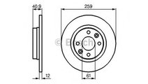 Disc frana Smart FORTWO cupe (453) 2014-2016 #3 08...