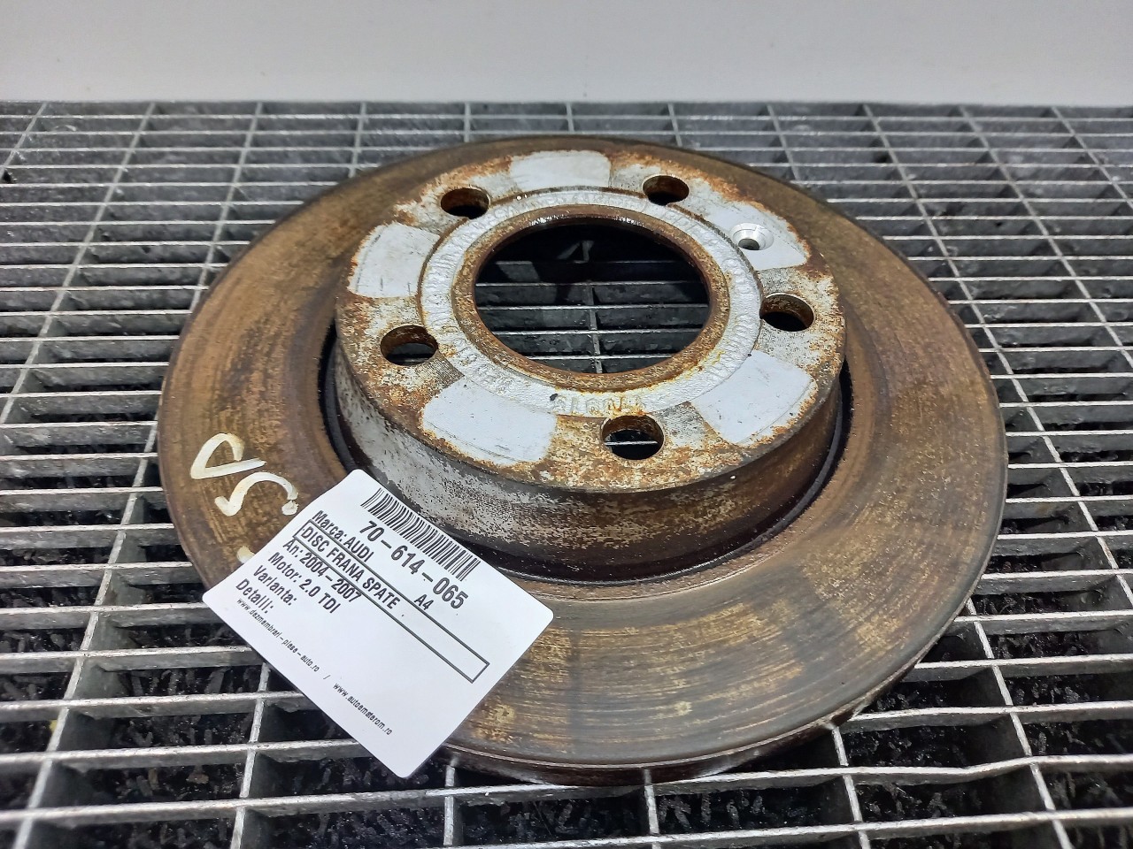 DISC FRANA SPATE AUDI A4 2.0 TDI - (2004 2007)