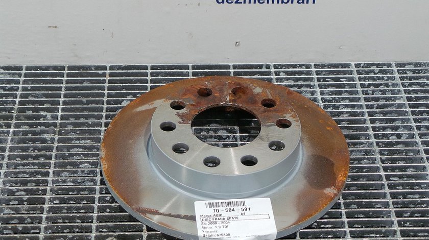 DISC FRANA SPATE AUDI A4 A4 1.9 TDI - (2001 2004)