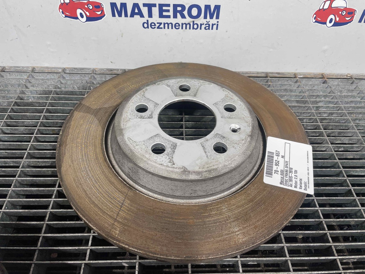 DISC FRANA SPATE AUDI A6 A6 2.0 TDI - (2015 2018)
