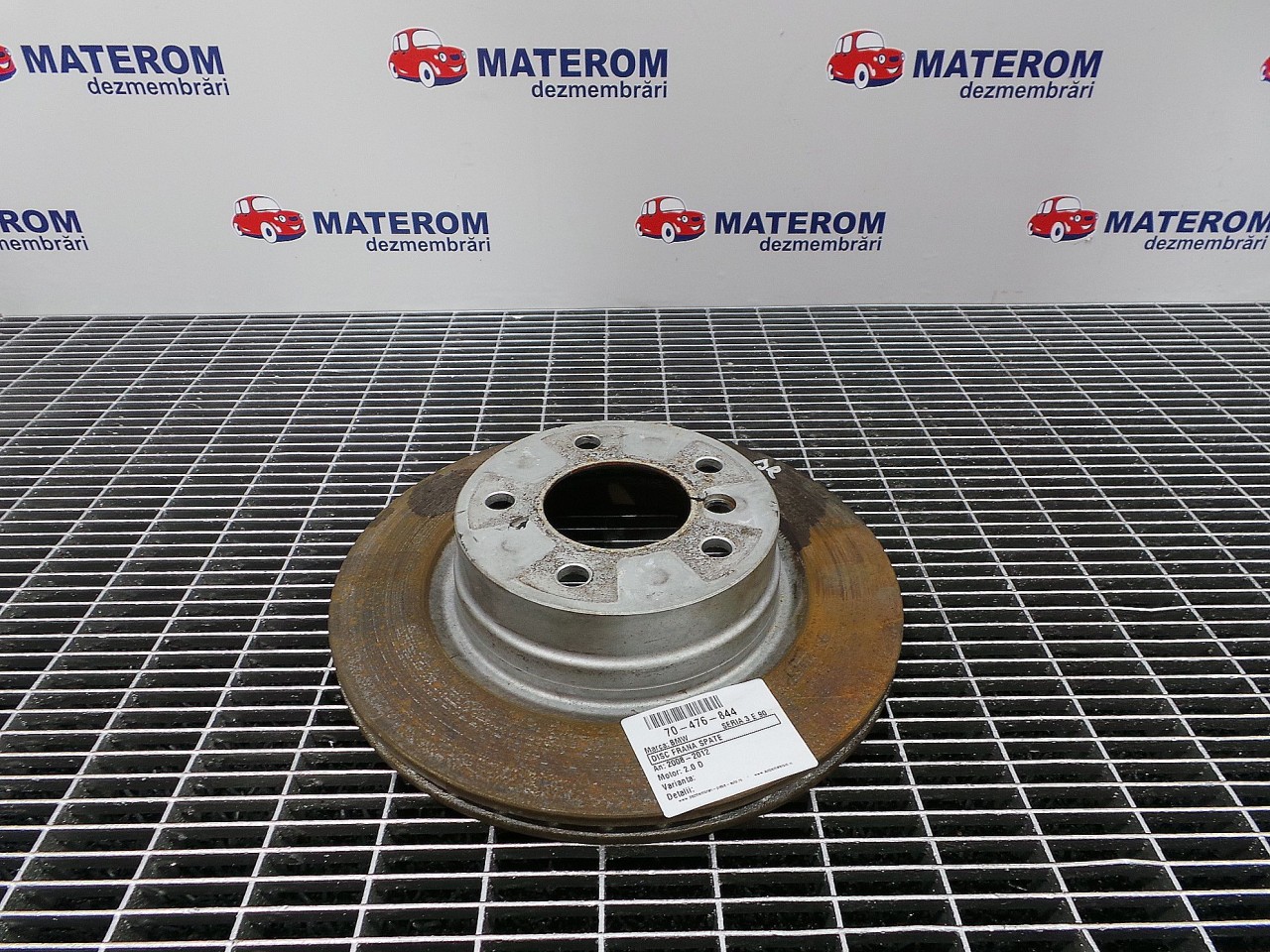 DISC FRANA SPATE BMW SERIA 3 E 90 2.0 D - (2007 2012)