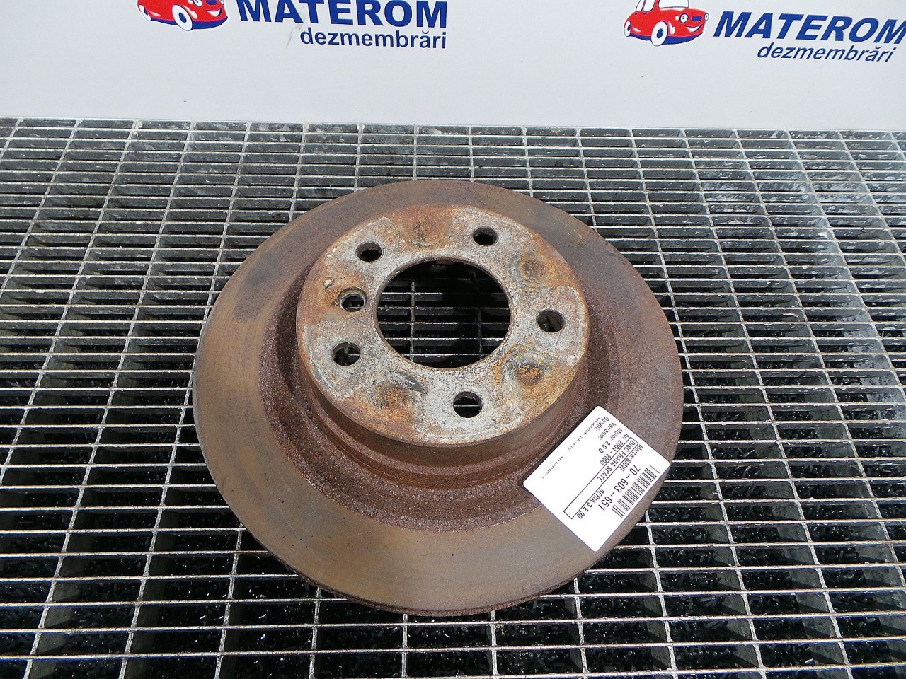 DISC FRANA SPATE BMW SERIA 3 E 90 SERIA 3 E 90 2.0 D - (2004 2007)