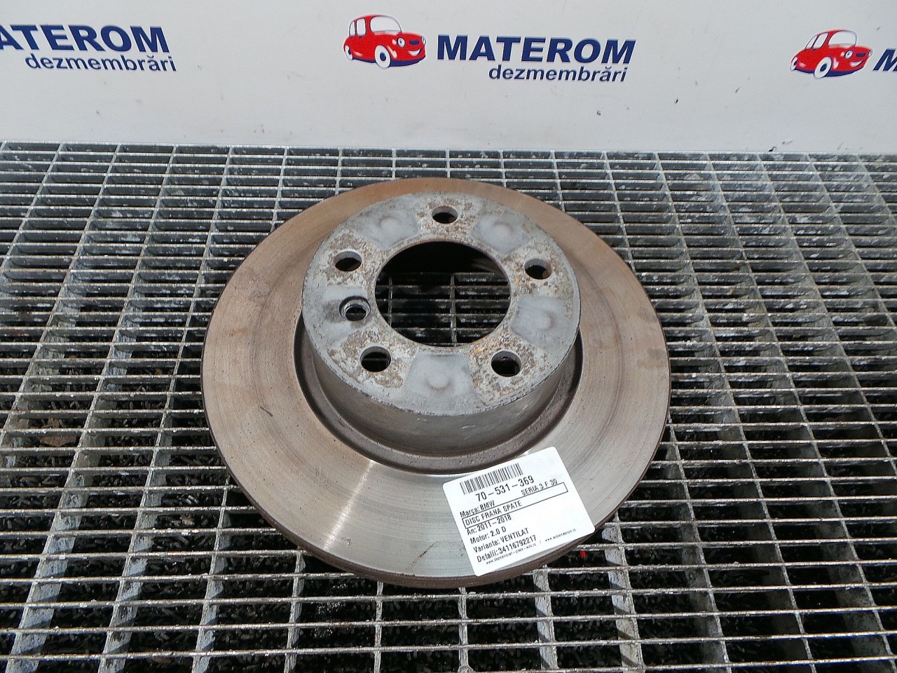 DISC FRANA SPATE BMW SERIA 3 F 30 2.0 D - (2011 2018)
