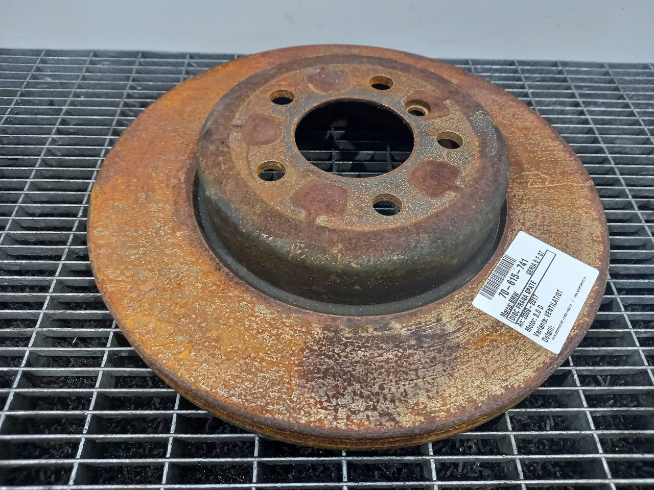 DISC FRANA SPATE BMW SERIA 5 F 07 3.0 D - (2009 2017)