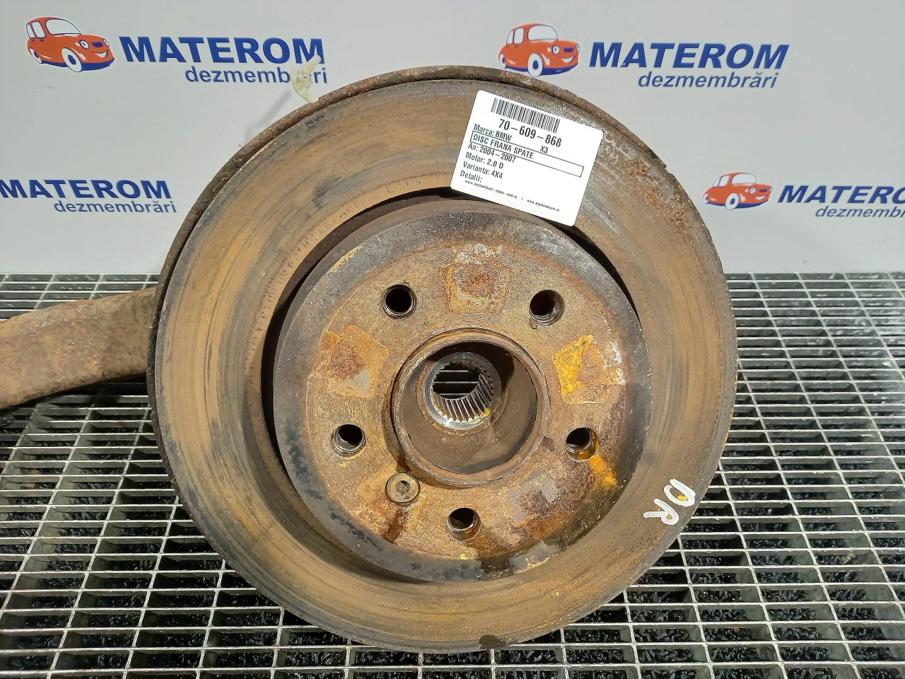 DISC FRANA SPATE BMW X3 X3 2.0 D - (2004 2007)