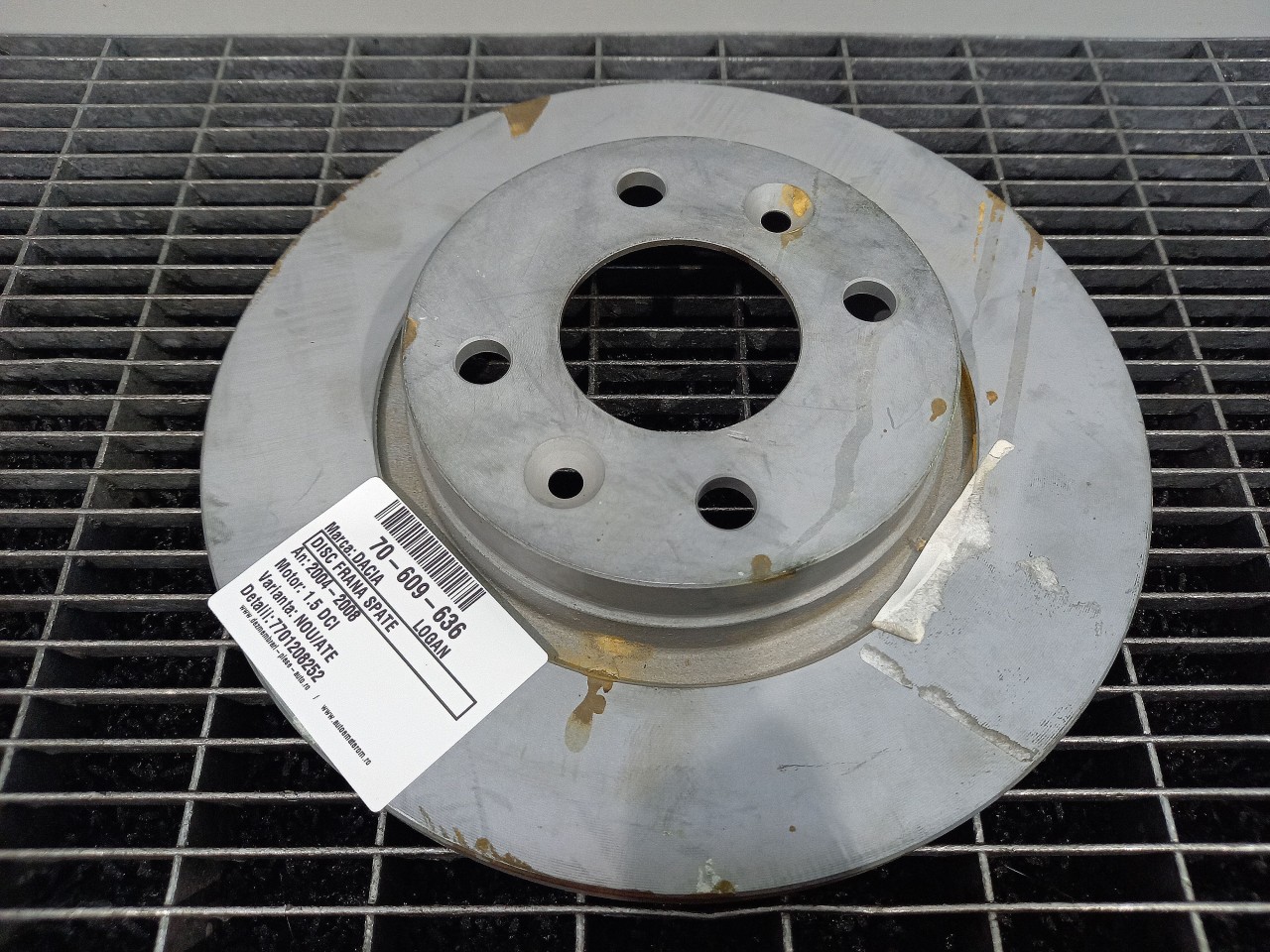 DISC FRANA SPATE DACIA LOGAN LOGAN 1.5 DCI - (2004 2008)