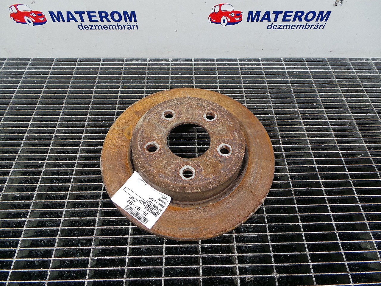 DISC FRANA SPATE FORD FOCUS 1.6 TDCI - (2008 2010)