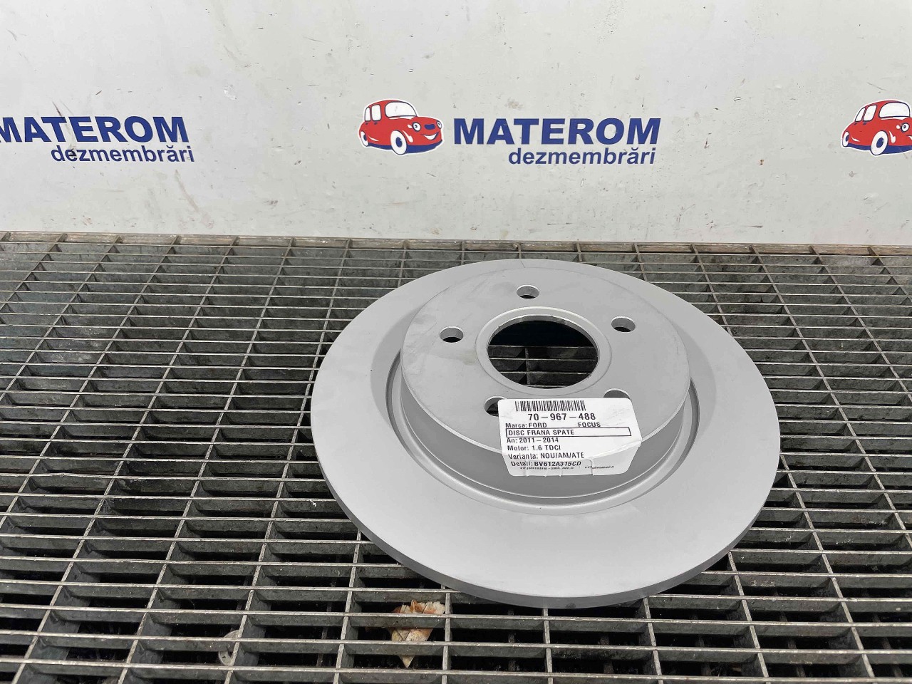 DISC FRANA SPATE FORD FOCUS FOCUS 1.6 TDCI - (2011 2014)