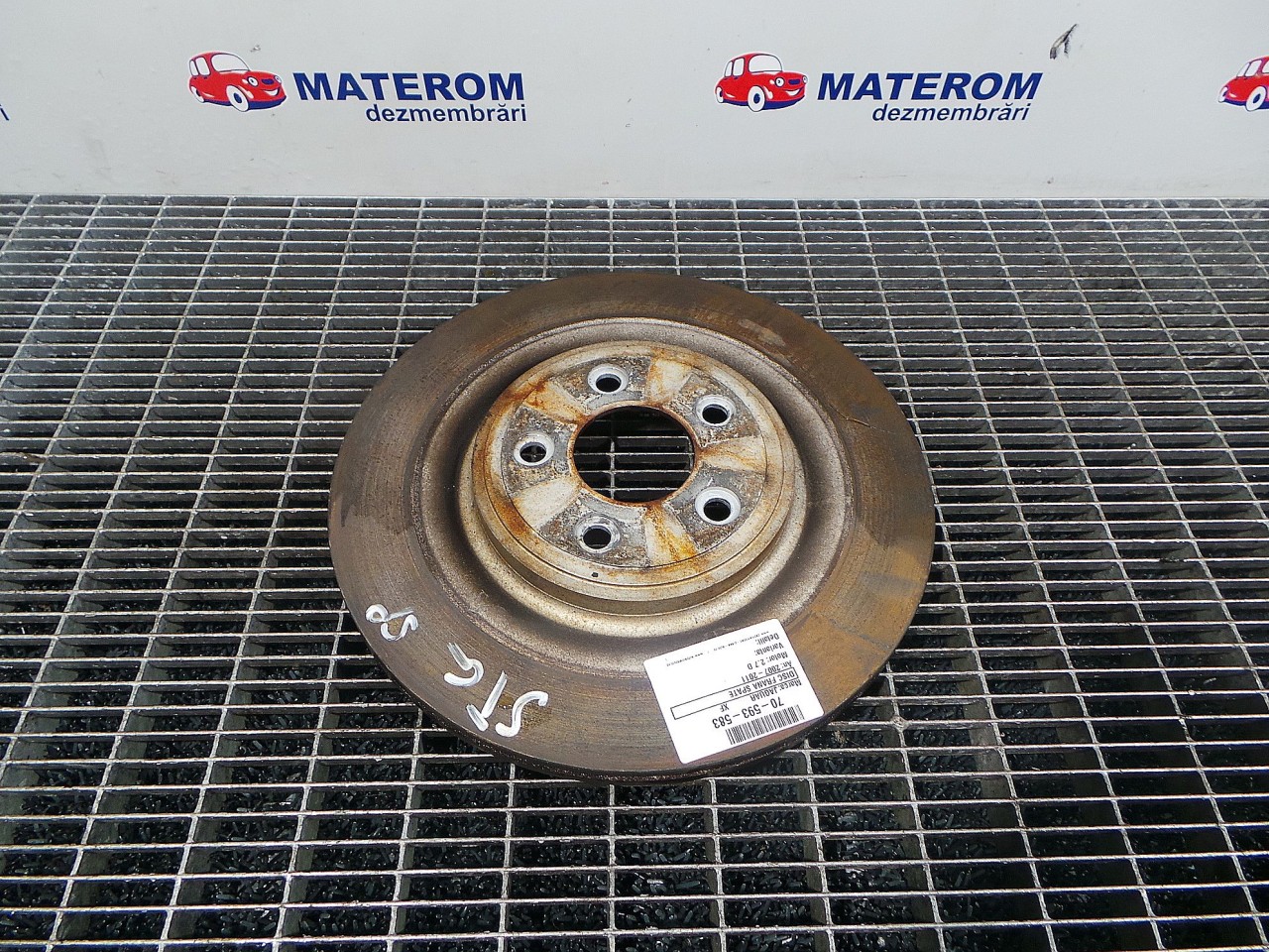 DISC FRANA SPATE JAGUAR XF 2.7 D - (2007 2011)