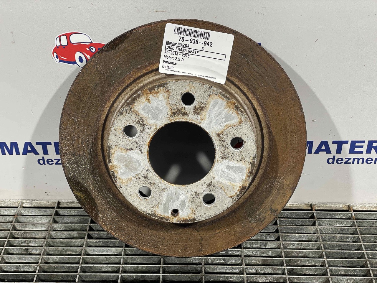 DISC FRANA SPATE MAZDA 3 2.2 D - (2013 2018)
