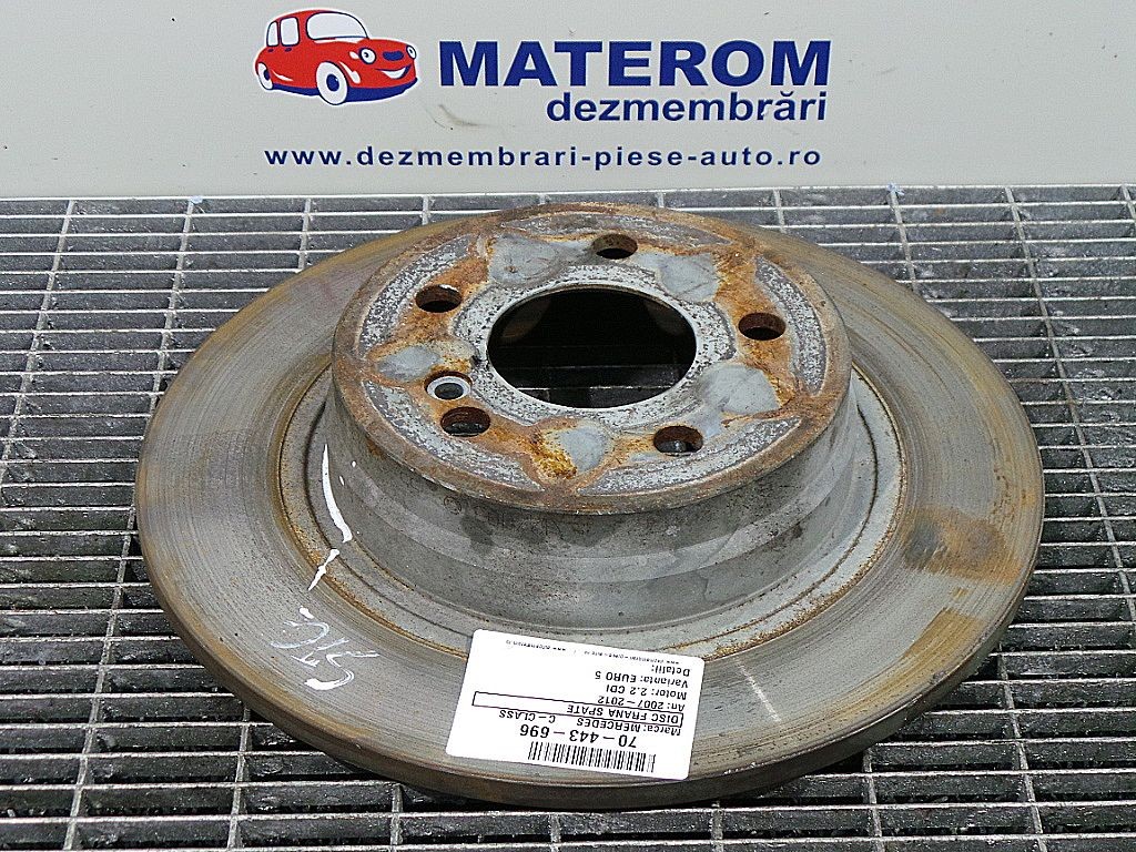 DISC FRANA SPATE MERCEDES C-CLASS 2.2 CDI - (2007 2011)