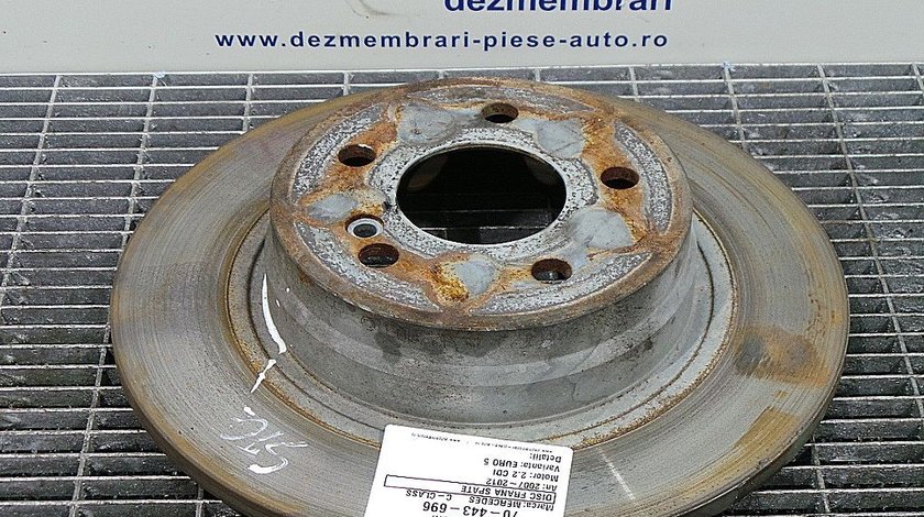 DISC FRANA SPATE MERCEDES C-CLASS C-CLASS 2.2 CDI - (2007 2011)