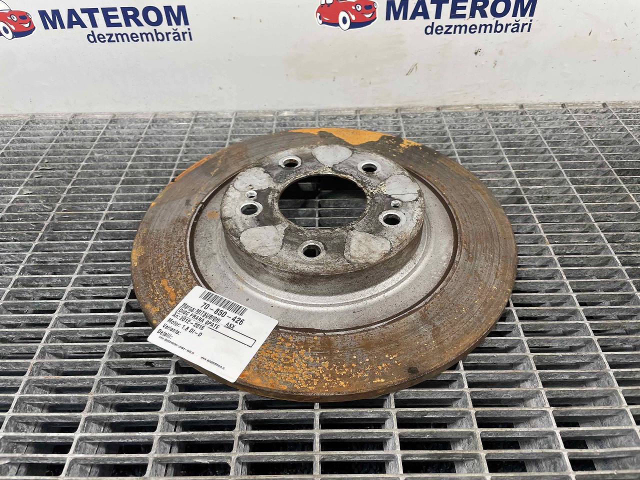 DISC FRANA SPATE MITSUBISHI ASX 1.8 DID - (2012 2015)