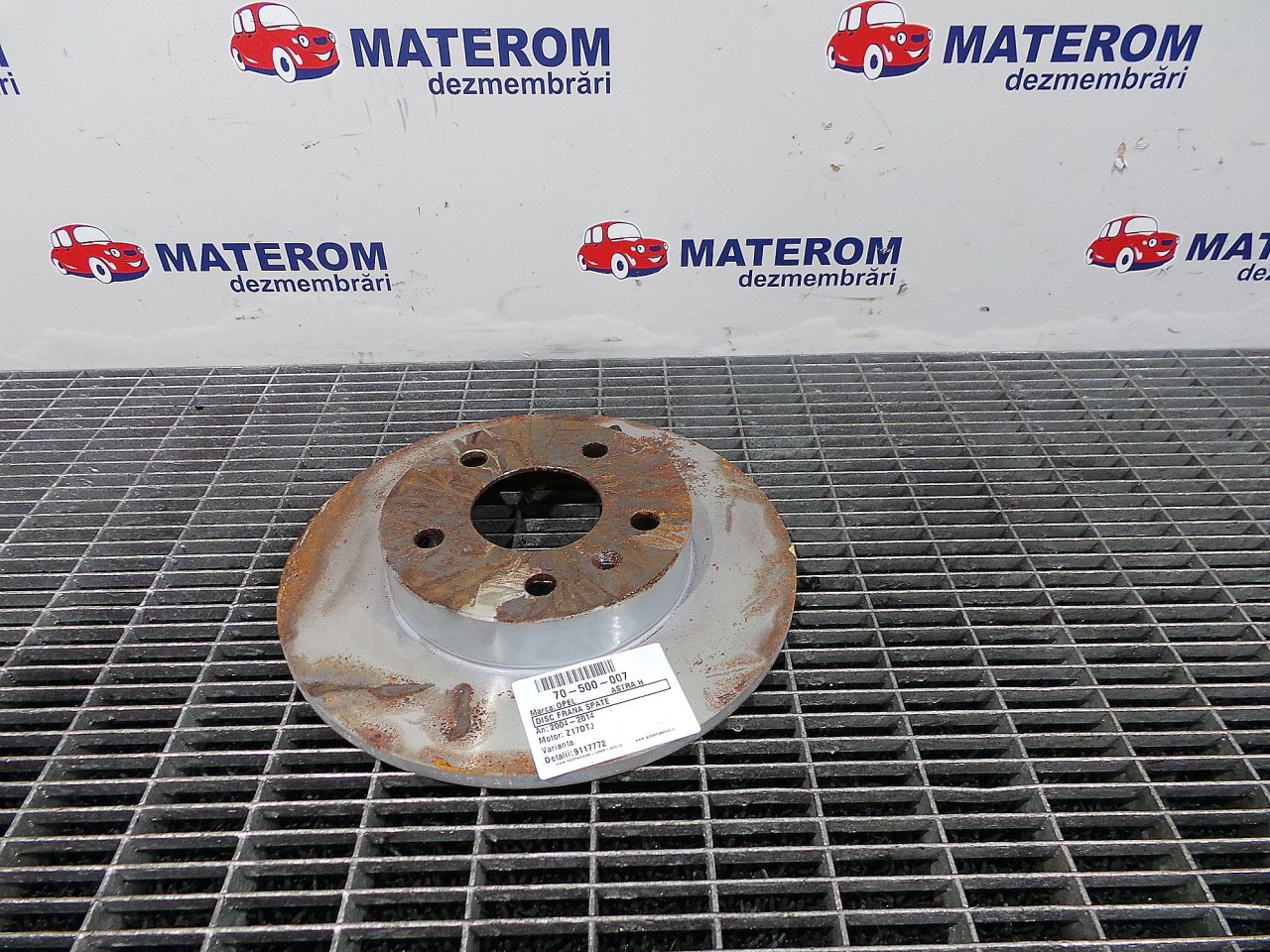 DISC FRANA SPATE OPEL ASTRA H Z17DTJ - (2004 2014)