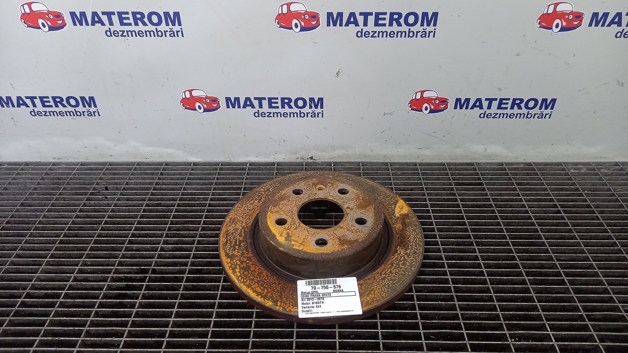 DISC FRANA SPATE OPEL MOKKA MOKKA B16DTH - (2012 2016)