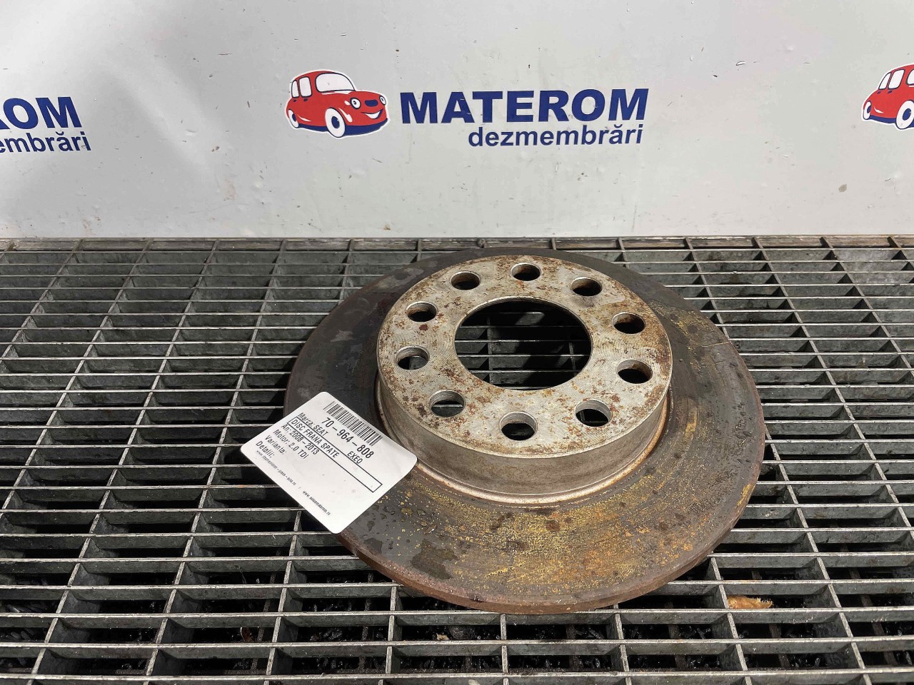 DISC FRANA SPATE SEAT EXEO EXEO 2.0 TDI - (2008 2013)