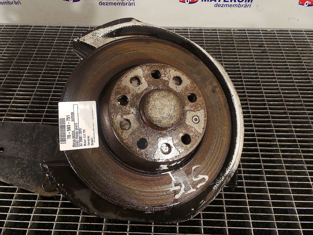 DISC FRANA SPATE SKODA SUPERB 2.0 TDI - 