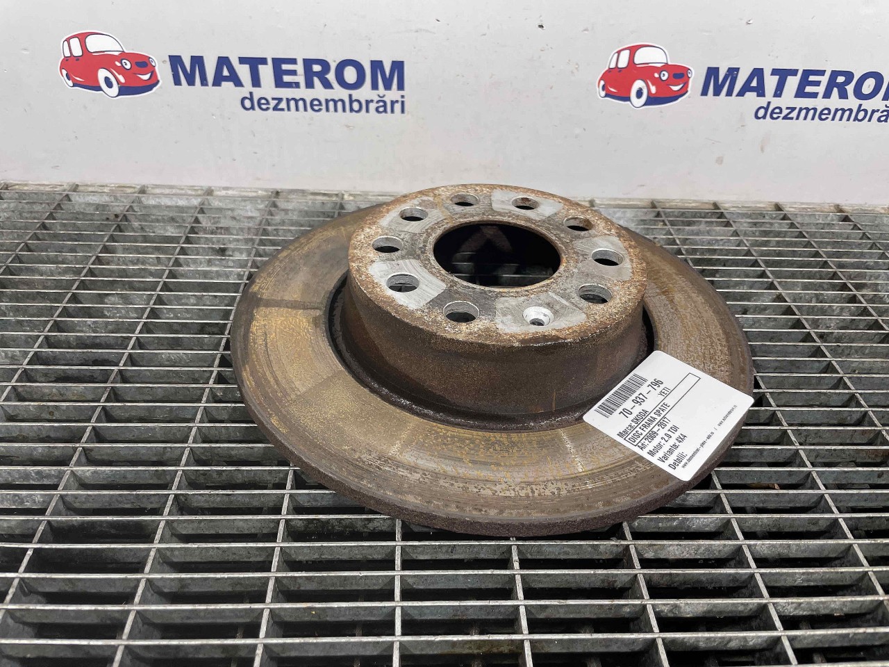 DISC FRANA SPATE SKODA YETI YETI 2.0 TDI - (2009 2017)