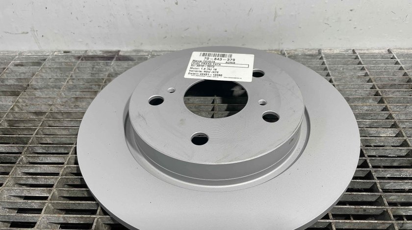 DISC FRANA SPATE TOYOTA AURIS AURIS 1.6 INJ 16V - (2010 2012)