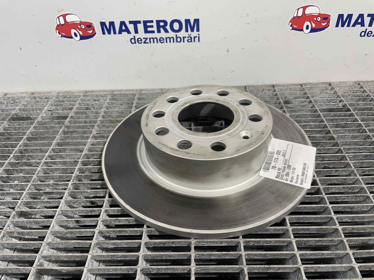DISC FRANA SPATE VW GOLF V 1.9 TDI - (2004 2008)