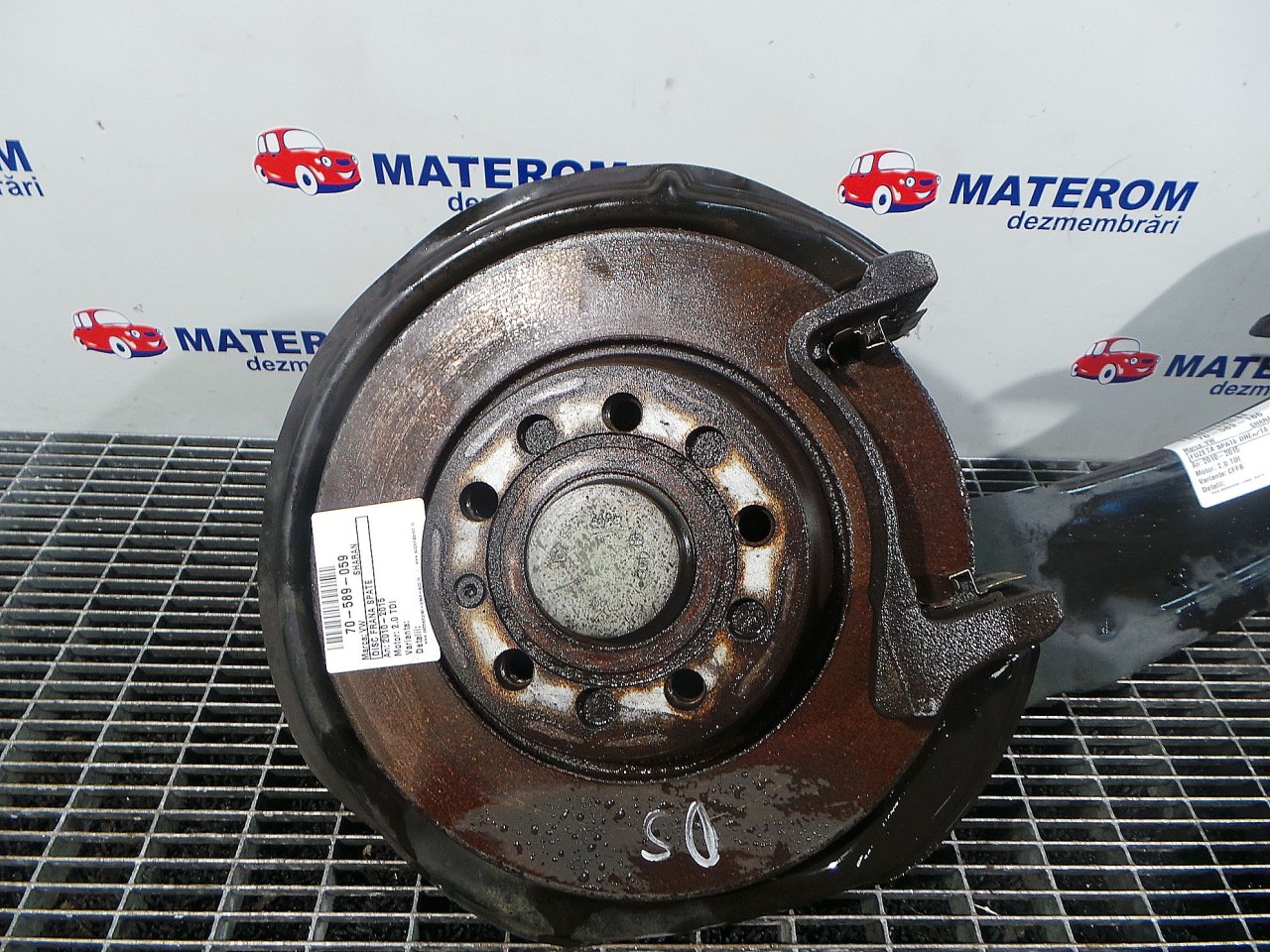 DISC FRANA SPATE VW SHARAN 2.0 TDI - (2010 2015)
