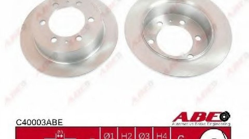 Disc frana SSANGYONG REXTON (GAB) (2002 - 2012) ABE C40003ABE piesa NOUA