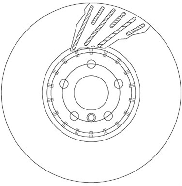 Disc Frana Stanga Trw - Livrabil La Bucata Bmw DF6890S