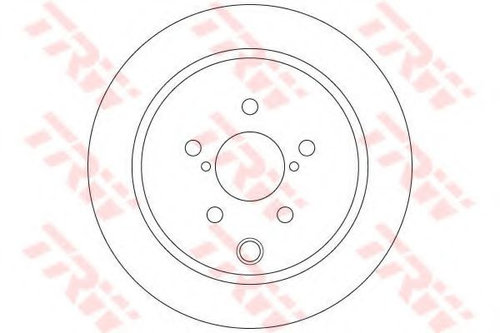 Disc frana SUBARU FORESTER (SJ) (2013 - 2016) TRW DF6503 piesa NOUA