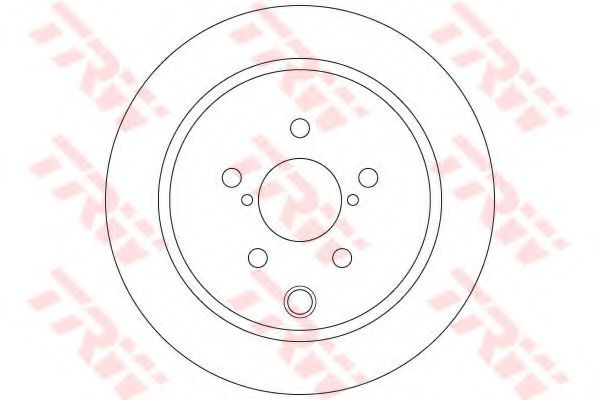 Disc frana SUBARU IMPREZA Hatchback (GP) (2011 - 2016) TRW DF6503 piesa NOUA