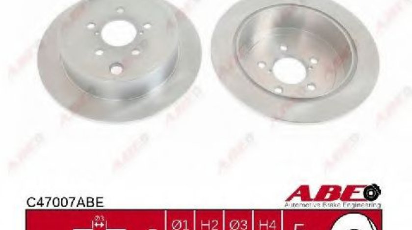 Disc frana SUBARU IMPREZA Hatchback (GR, GH, G3) (2007 - 2016) ABE C47007ABE piesa NOUA