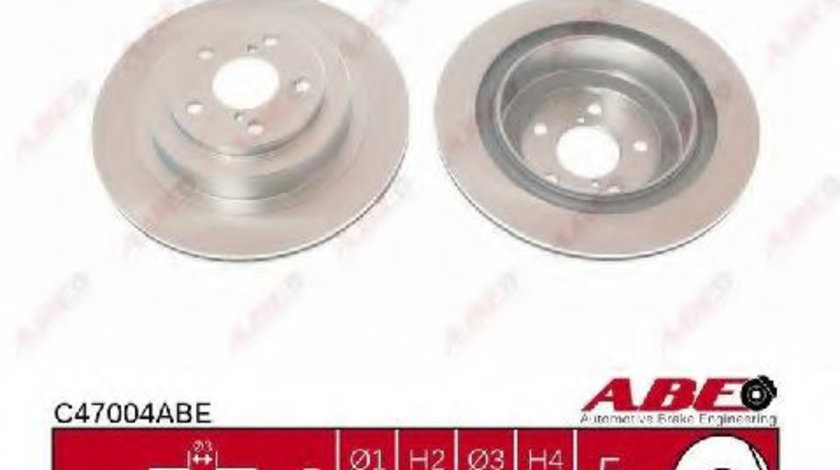 Disc frana SUBARU IMPREZA Limuzina (GD) (1999 - 2016) ABE C47004ABE piesa NOUA