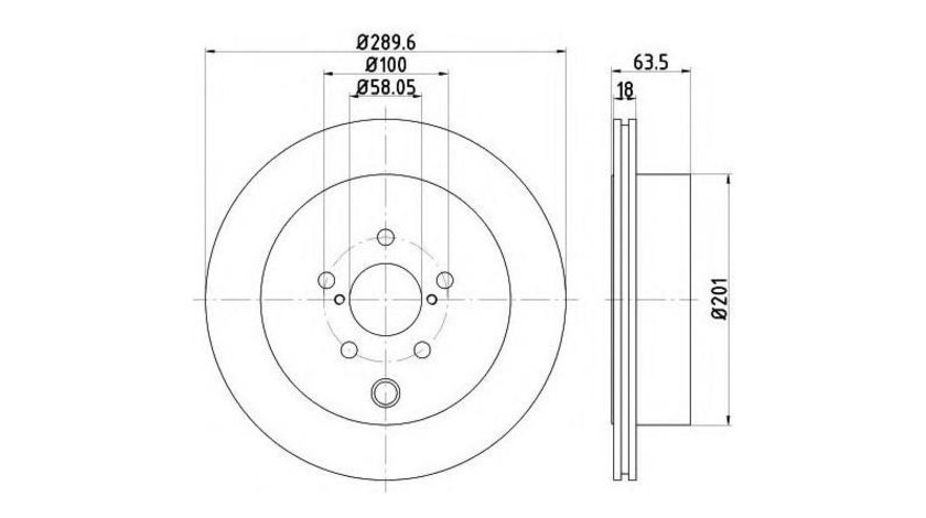 Disc frana Subaru LEGACY V combi (BM, BR) 2009-2016 #2 26700AJ010