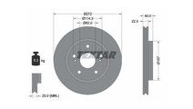 Disc frana Suzuki SWIFT III (MZ, EZ) 2005-2016 #2 ...