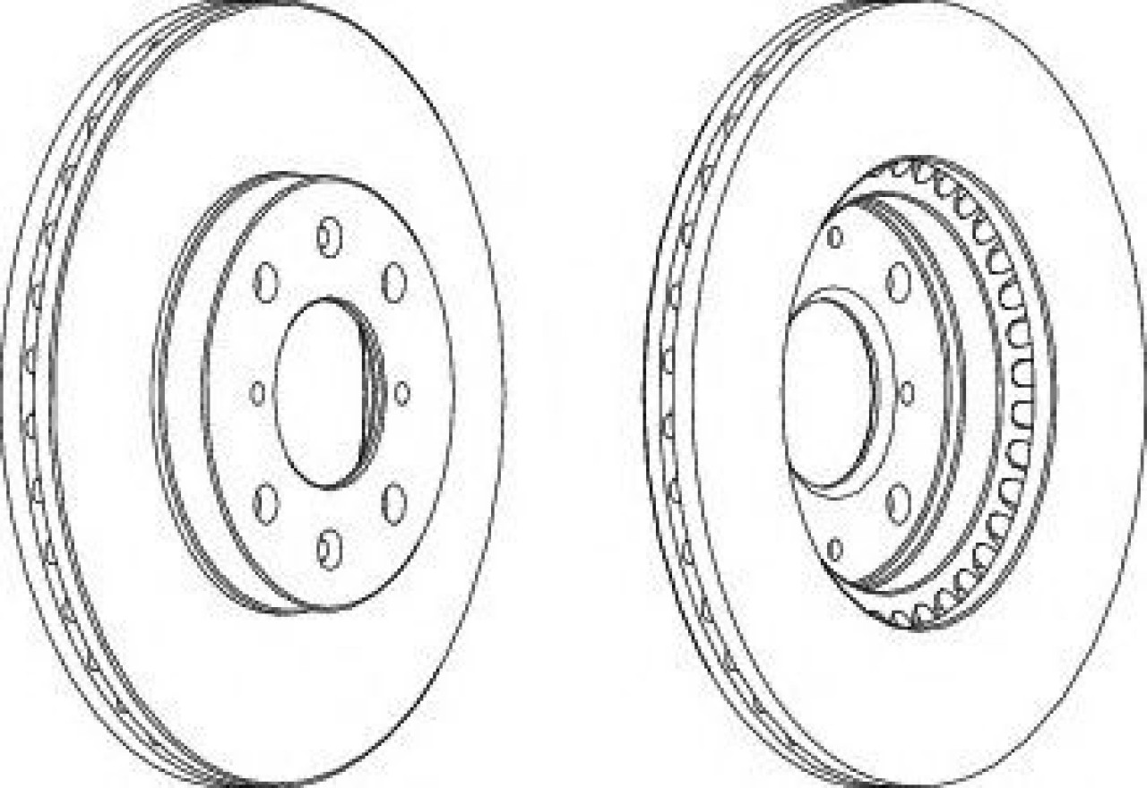 Disc frana SUZUKI SWIFT III (MZ, EZ) (2005 - 2016) FERODO DDF1520C piesa NOUA