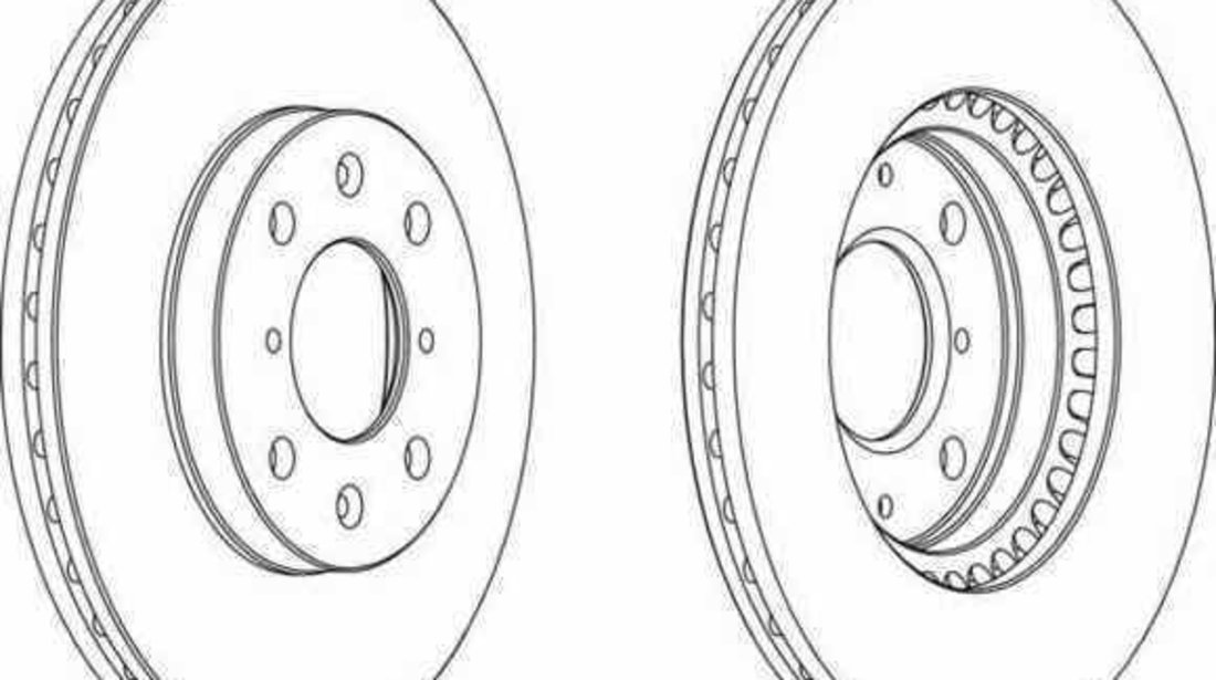 Disc frana SUZUKI SWIFT III MZ EZ FERODO DDF1520