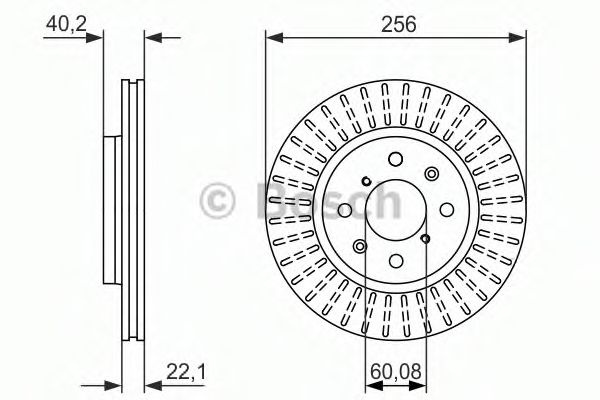 Disc frana SUZUKI SWIFT IV (FZ, NZ) (2010 - 2016) BOSCH 0 986 479 788 piesa NOUA