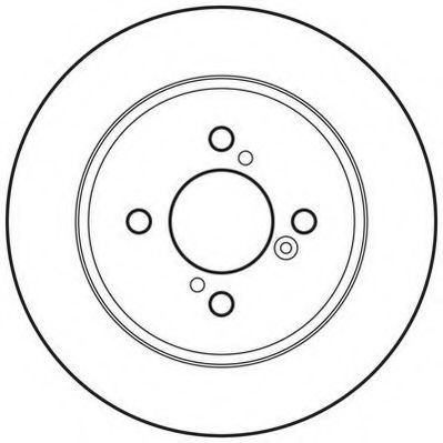 Disc frana SUZUKI SWIFT IV (FZ, NZ) (2010 - 2016) JURID 562698JC piesa NOUA