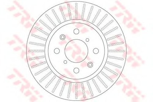 Disc frana SUZUKI SWIFT IV (FZ, NZ) (2010 - 2016) TRW DF6232 piesa NOUA
