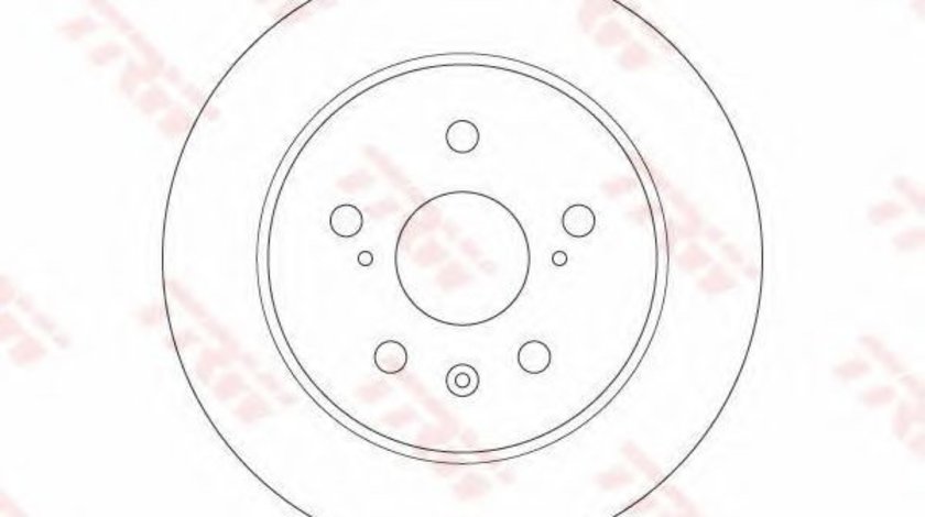 Disc frana SUZUKI SX4 (EY, GY) (2006 - 2016) TRW DF6178 piesa NOUA