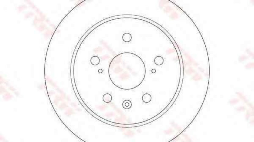 Disc frana SUZUKI SX4 (EY, GY) TRW DF6178