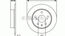 Disc frana SUZUKI SX4 S-Cross (2013 - 2016) BOSCH ...